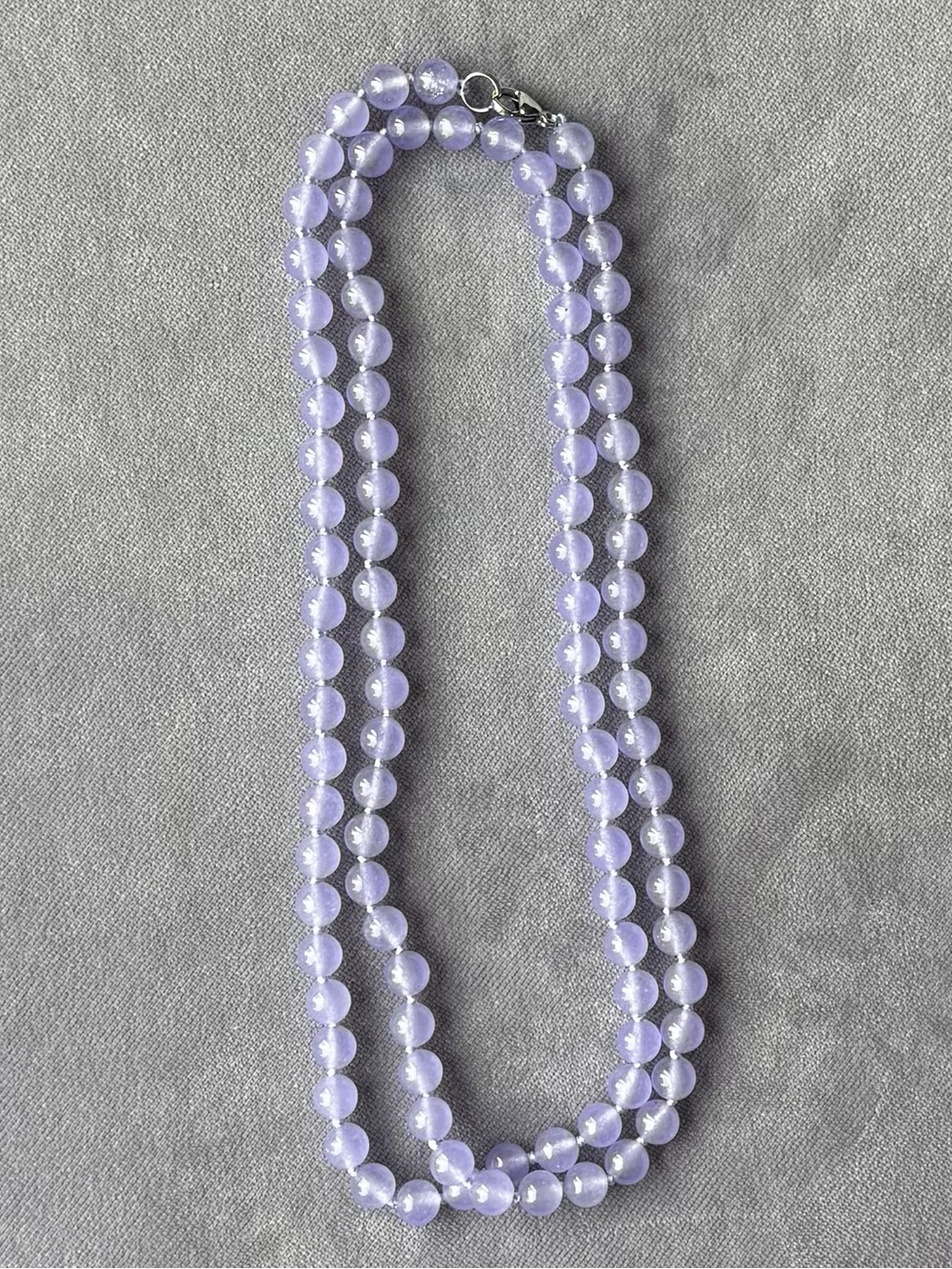 NWOT Tuckernuck Lavender Jade Necklace - Picture 8 of 9